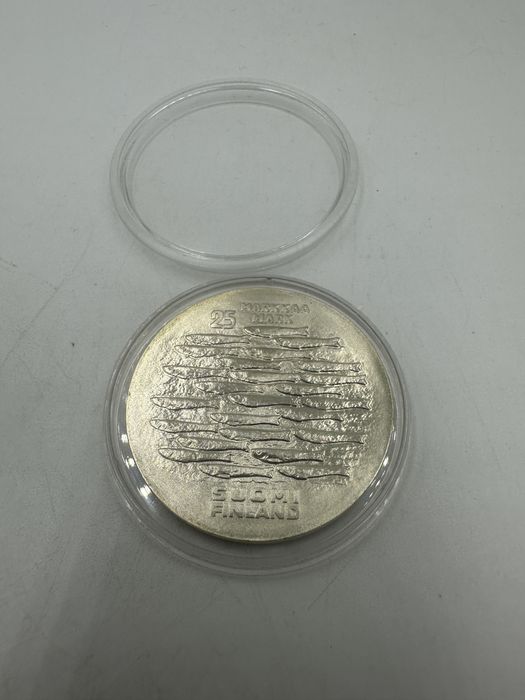 Finlandia 25 marek 1979 - 750 lat Turku moneta srebrna srebro