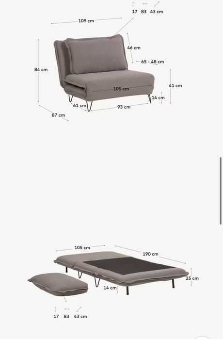 KAVE Sofa Cama Click Clack