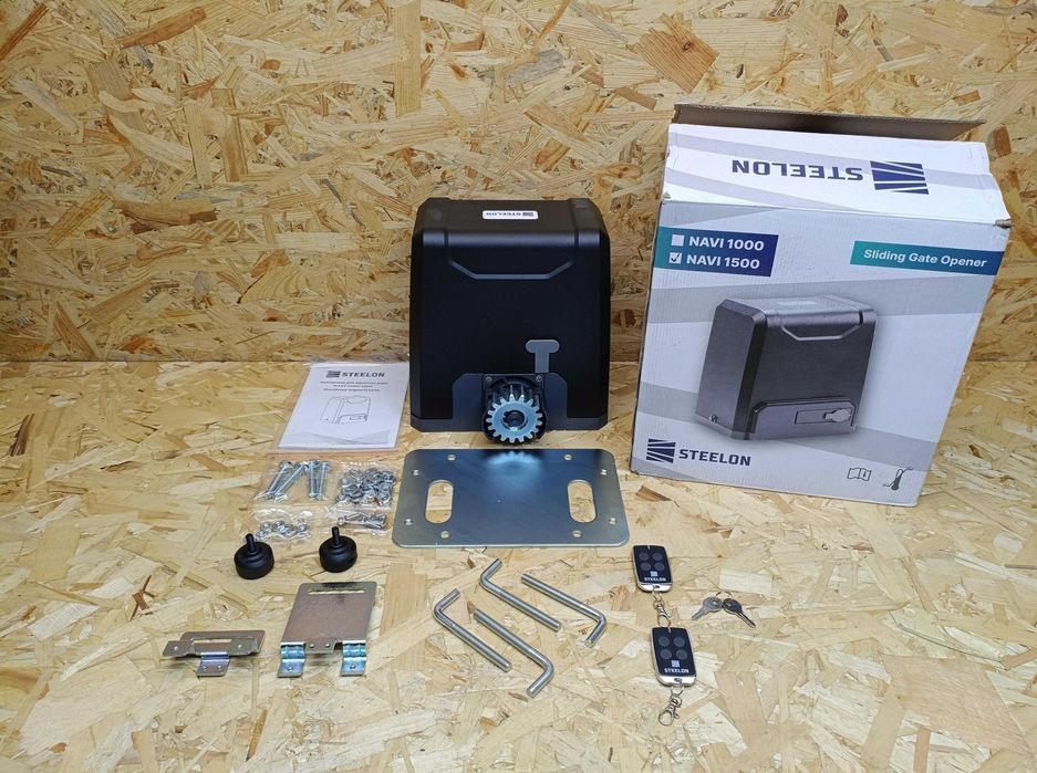 Автоматика привод STEELON NAVI 1500 комплект для відкатних воріт