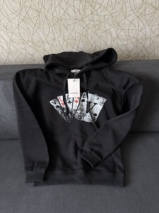 Худі VLONE з картковим принтом