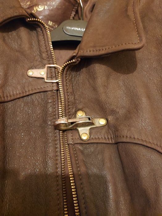 Blusão de pele vintage