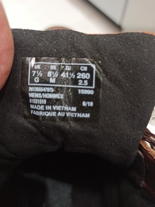 Trapery rozmiar 41,5 Clarks