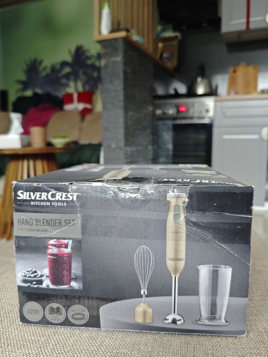 SilverCrest Blender ręczny 600W | NOWY | Zestaw | Turbo | Okazja