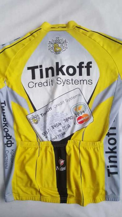 Nalini Tinkoff koszulka kolarska L