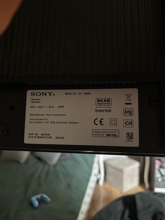 Tv sony XR55A90J