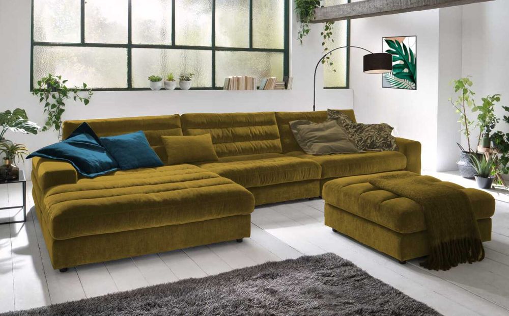 Luksusowy narożnik SANTIAGO wygodne siedzisko PRODUCENT sofa narożna