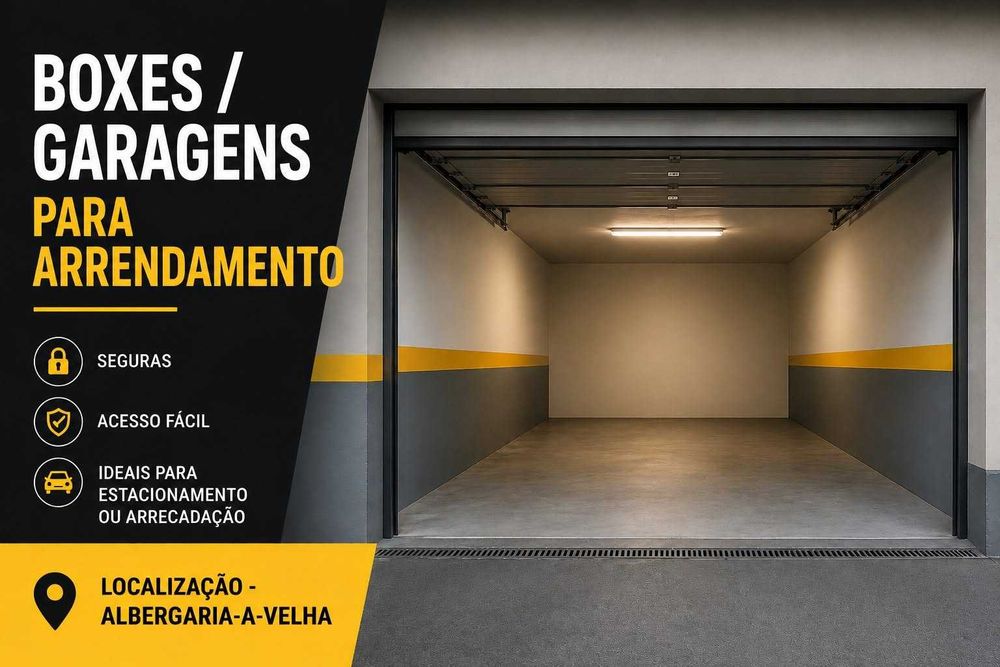 BOXES/GARAGENS para arrendamento