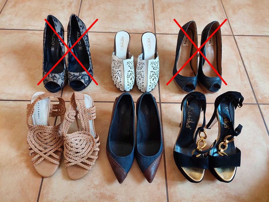 Calçado-Kyes Stefanel Salsa e Ruika