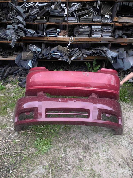 Бампер Червоний Т250 Chevrolet Aveo Шевроле Авео Ціна одного