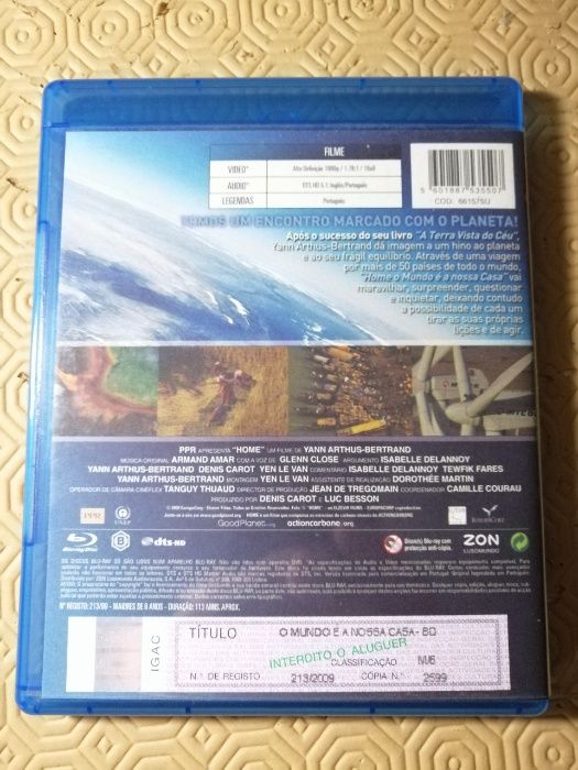 Blu Ray - Home - Yann Arthus-Bertrand