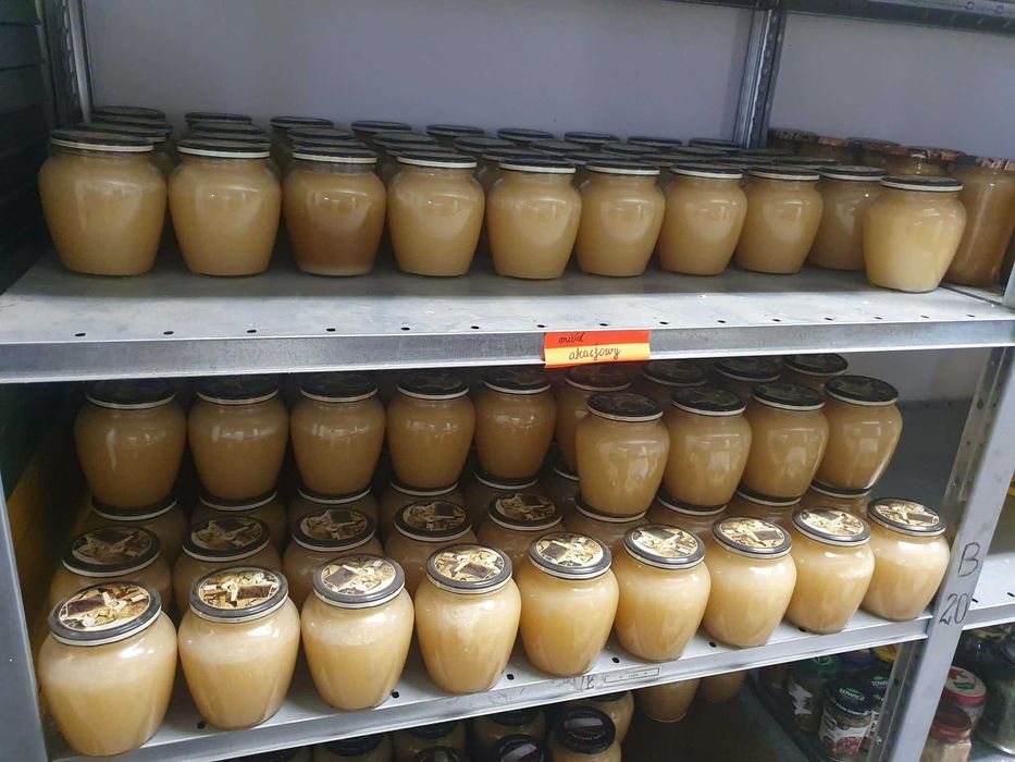 MIODY Naturalne―Pasieka PRADAWNA®1957―Miód LEŚNY borówka-malina-jeżyna