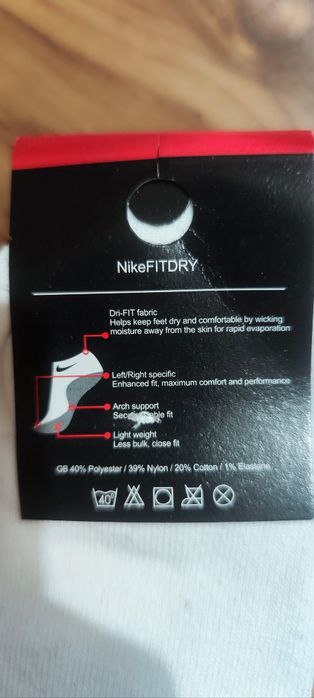 Skarpetki Nike białe