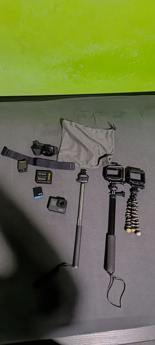 Go pro hero 7 + bateria + jakieś akcesoria