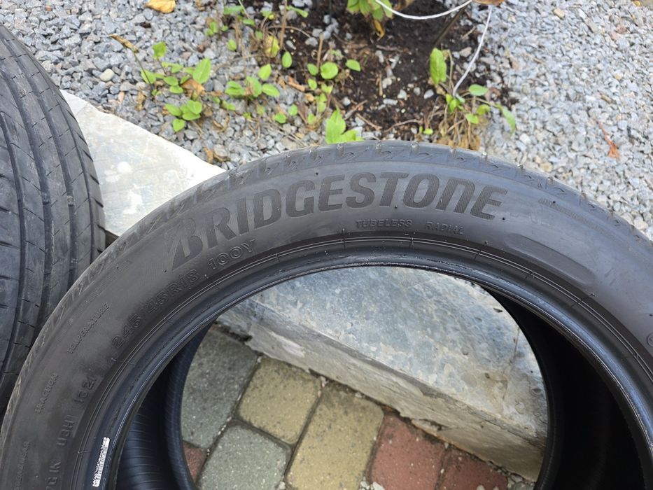 Літні шини Bridgestone 245/45 R18, 2021 рік, 4 шт