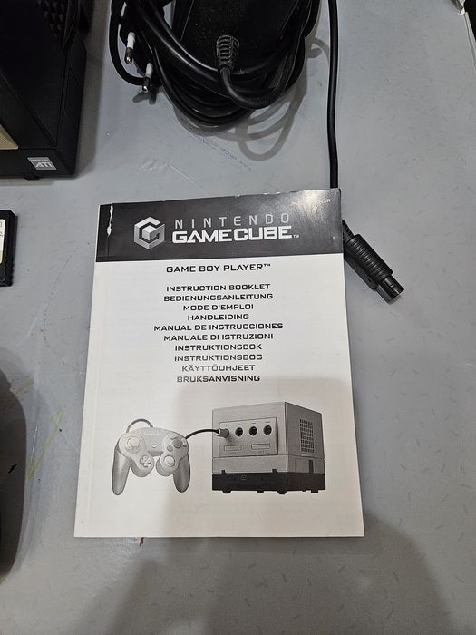 Nintendo Game Cube preta completa