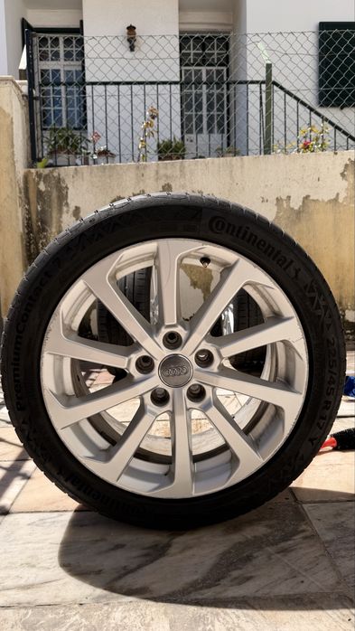 Jantes Audi Originais 17” com Pneus Continental