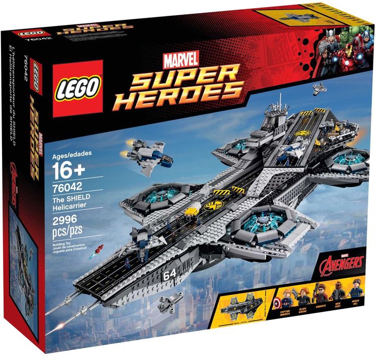 Lego Super Heroes 76042 The SHIELD Helicarrier