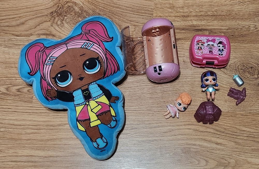 Zestaw lalki LOL +gadżety