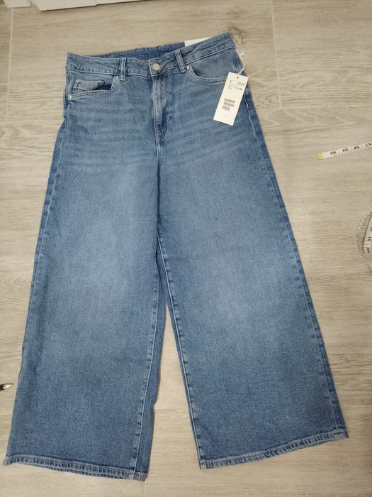 Spodnie dżinsy H&M Culotte  Wide Fit  rozmiar 40