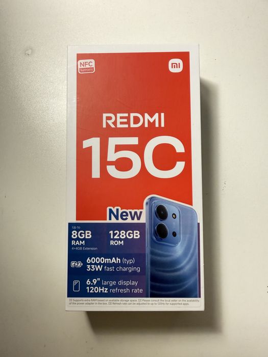 Xiaomi redmi 15C czarny