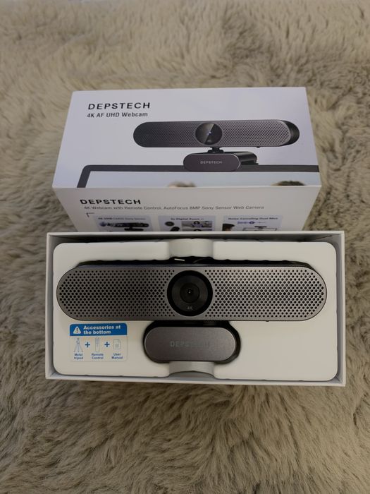 DEPSTECH DW50 PRO 4K AF UHD Webcam — професійна 4K веб-камера