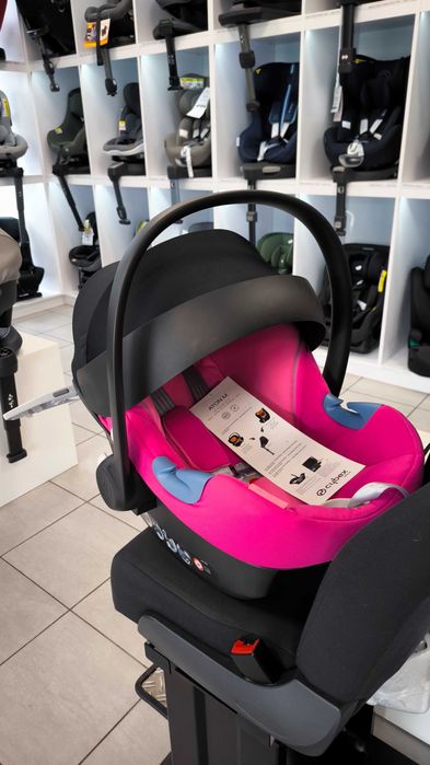 CYBEX ATON M Fancy Pink - fotelik 0-13kg WYPRZEDAŻ!