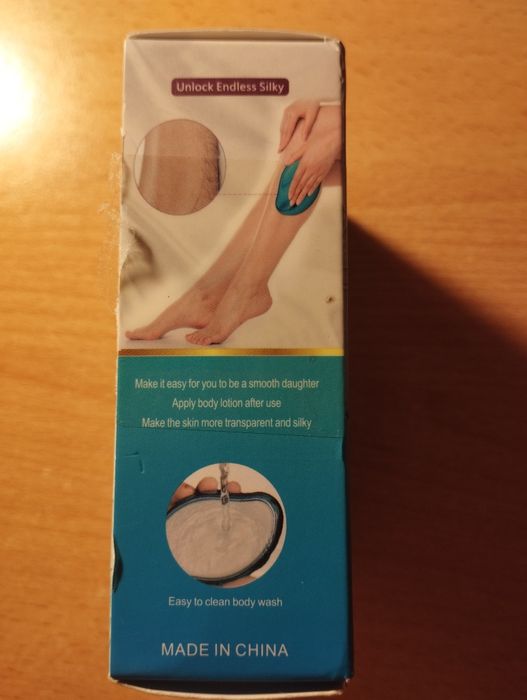Depilador esfoliante