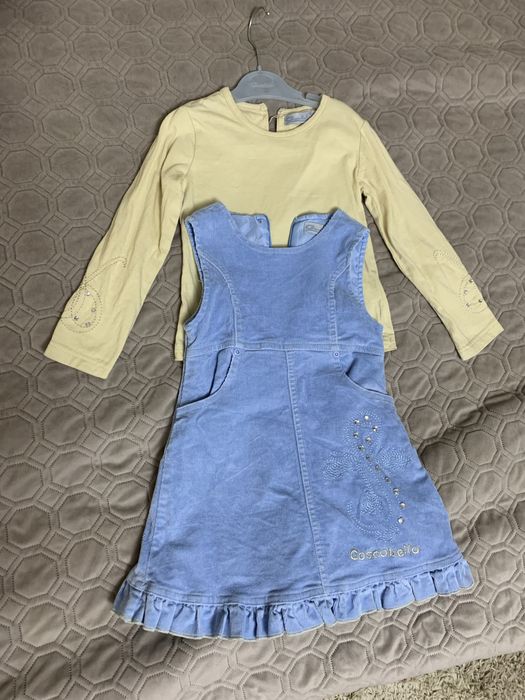 Продам детское замшевое платье