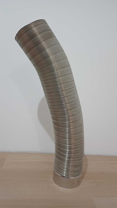 Rura kwasoodporna do odprowadzania spalin z pieca + kołnierz