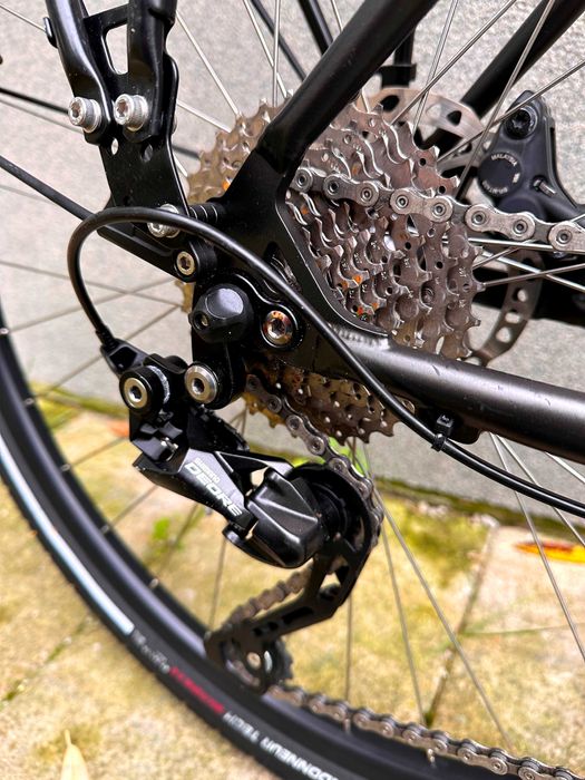 Piękny Trekkingowy MTB CYCLETECH OXYMORON Shimano Deore XT LED