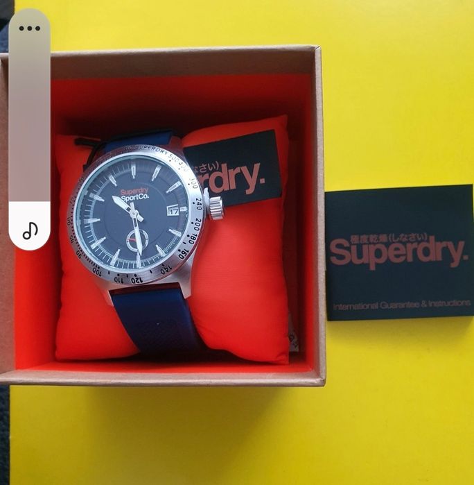 Zegarek SuperDry niebieski