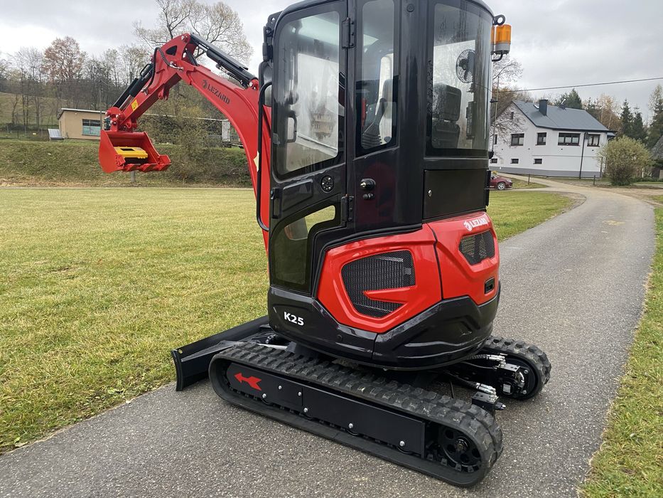NOWA Koparka LEZARD K25 | 2.5t | Silnik KUBOTA | Multifunkcyjna