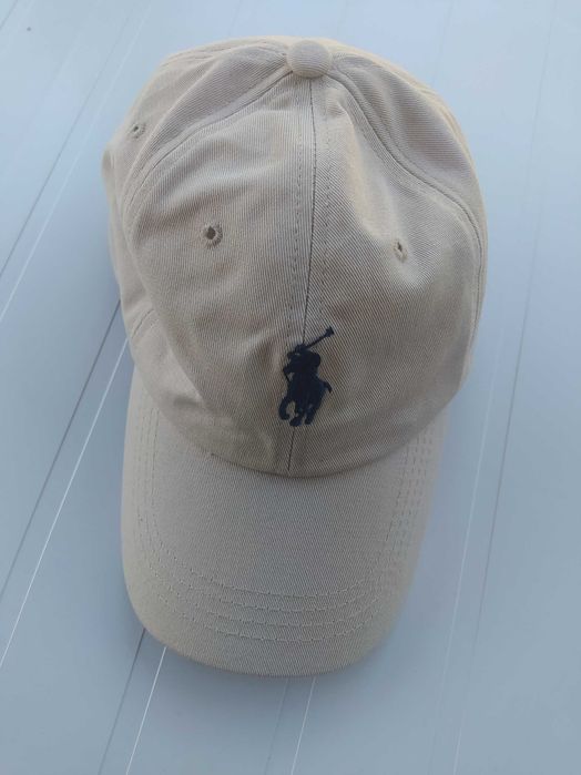 Boné bege ralph lauren