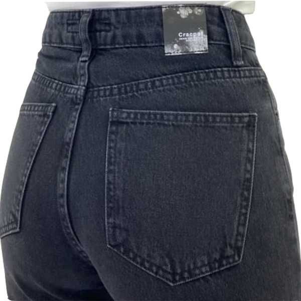 Джинси, джинси жіночі, широкі чорні джинси, джинси з ефектом омбре