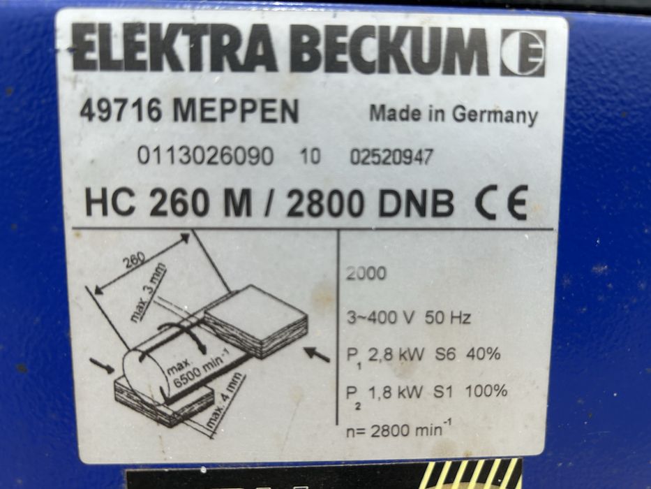 Grubościówka ELEKTRA BECKUM HC 260