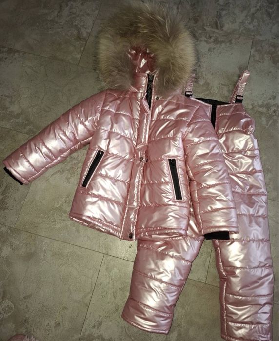 Зимовий комбез, мех  натуральний