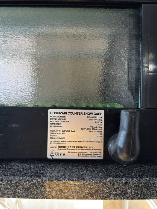 Vitrine Sushi Hoshizaki 1,80m