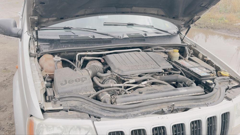 Jeep Grand Cherokee 2003 2.7 дизель CRD | Автомат | 4x4 | Сріблястий