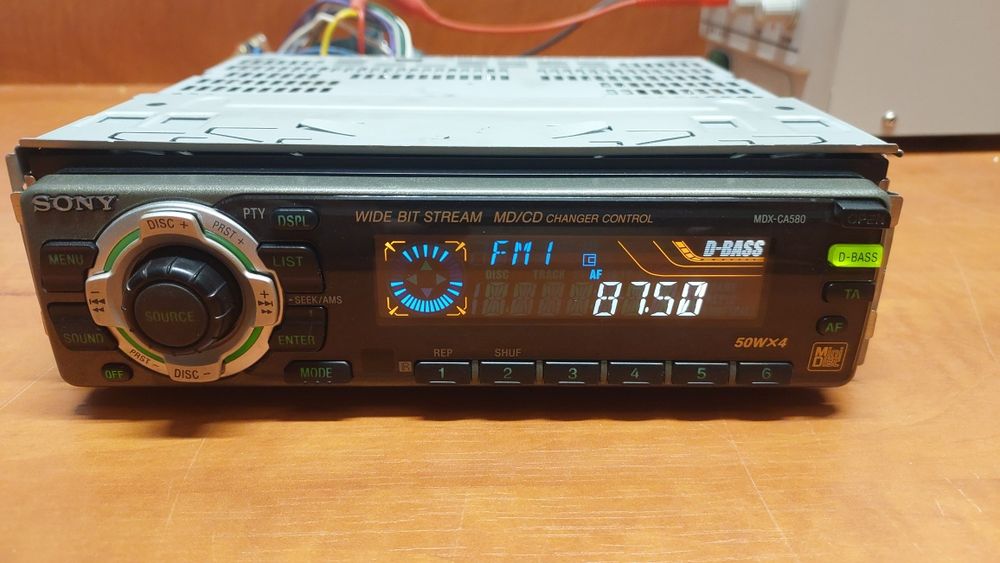 SONY MDX-CA580 minidisc sprawny