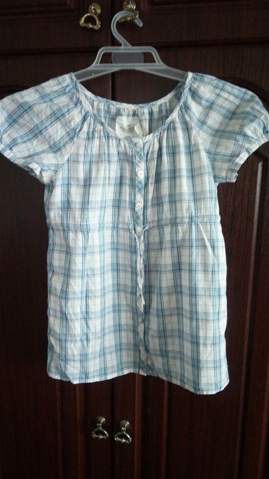 90. Bawełniana bluzeczka dla dziewczynki rozmiar 146