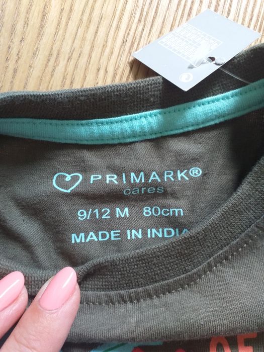 Primark nowa koszulka, rozm. 80
