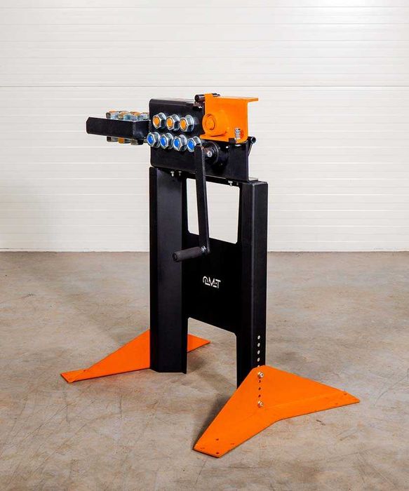 Prościarka do drutu odgromowego 6 i 8 mm od OLMET - 14 rolkowa