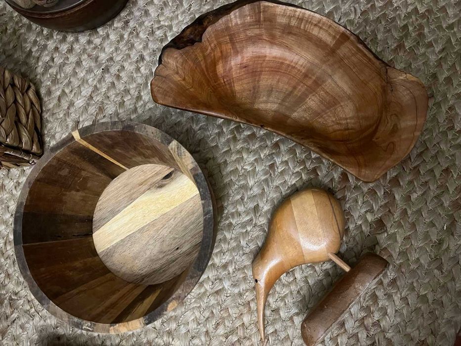 Різний декор з натуральних матеріалів корзина ваза