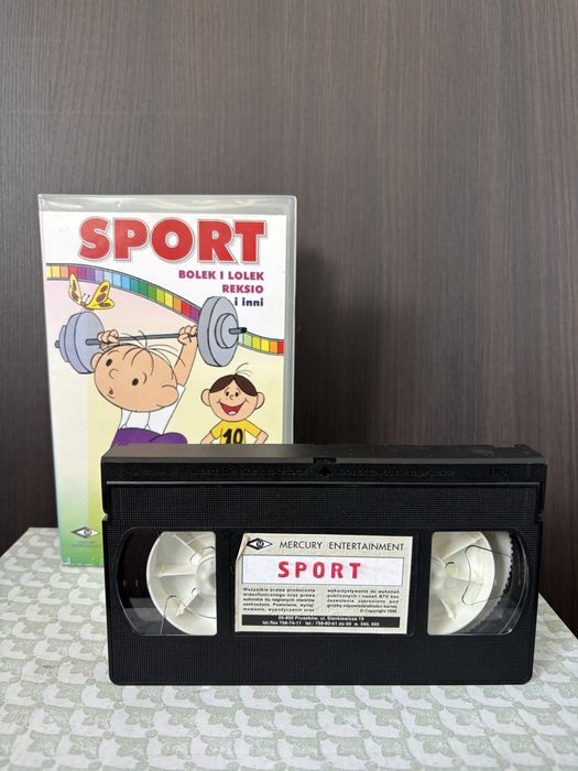 SPORT Bolek i Lolek, Reksio i inni kaseta VHS