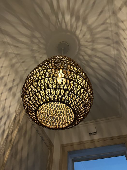 Candeeiros de teto verga