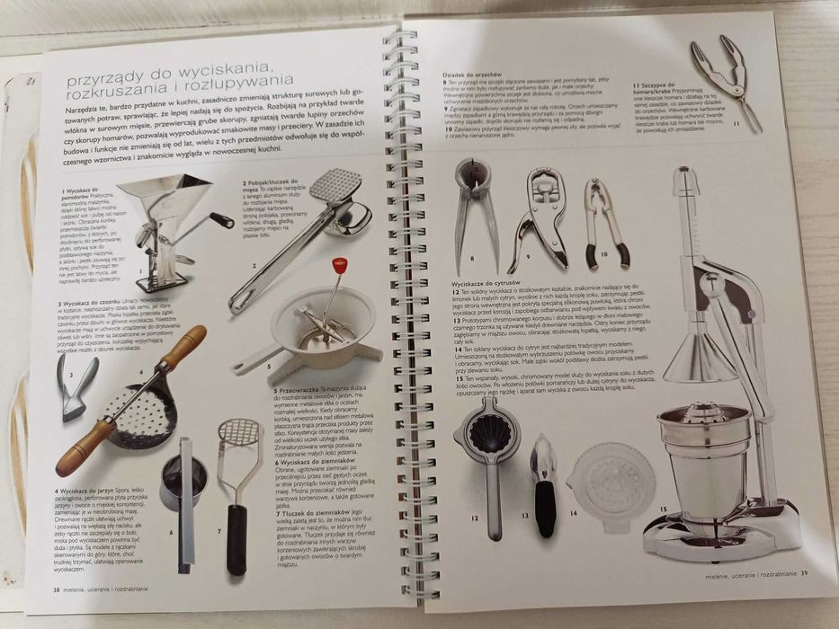 Narzędzia i sprzęty kuchenne