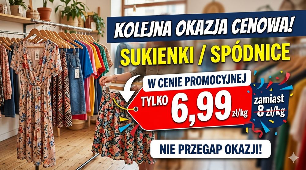 Odzież używana sortowana