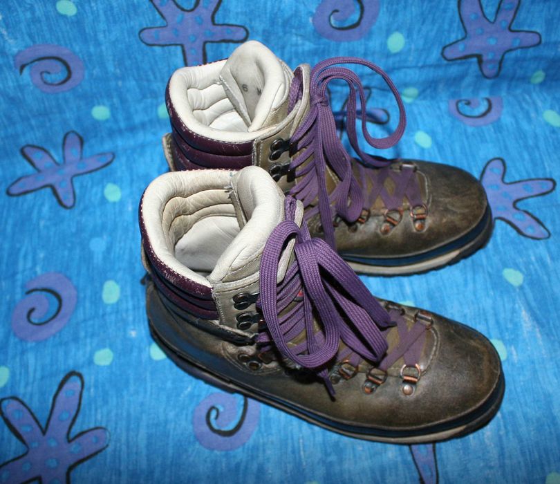 Горные кожаные трекинговые ботинки Raichle Switzerland,стелька 25.5 cм