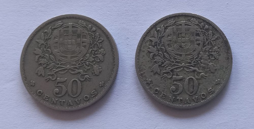 Moedas escudos (várias)