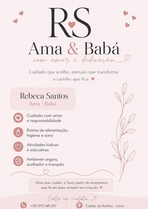 Trabalho como ama/baba